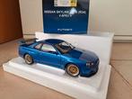 Nissan Skyline R34 BBS edition Bayside Blue AUTOART 1/18 Nie, Ophalen of Verzenden, Nieuw, Auto, Autoart