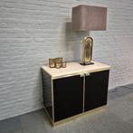 BELGO CHROM TWEEDEURS SIDEBOARD IN MAISON JANSEN STYLE - JAR, Huis en Inrichting, Ophalen, Overige materialen, Gebruikt, Claudia Collections