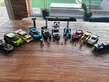 11 LEGO auto’s 