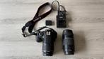Canon EOS 1300D SLR + 75-300 mm zoomlens, Audio, Tv en Foto, Fotocamera's Digitaal, Ophalen, Zo goed als nieuw, Spiegelreflex