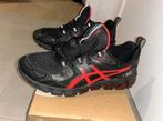 Asics gel quantum 180 6 zwart/rood, Ophalen, Zo goed als nieuw, Asics