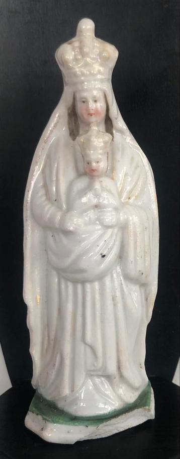 Twee porseleinen beeldjes, Vieux Andenne, ca. 1835-1850 beschikbaar voor biedingen