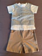 Babyset shirt + bermuda Wiplala Mt 68 NIEUW, Kinderen en Baby's, Babykleding | Maat 68, Ophalen, Jongetje of Meisje, Nieuw, Setje