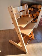 Stokkke Tripp Trapp beuk naturel, Kinderen en Baby's, Kinderstoelen, Ophalen, Zo goed als nieuw, Meegroeistoel