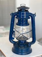 Vintage blauwe petroleumlamp / stormlamp – functioneel, Ophalen