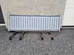 Meranti houten poort, Tuin en Terras, Ophalen, Gebruikt, 100 tot 150 cm, 200 cm of meer