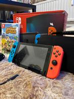 Switch au complète + Jeu AnimalCrossing, Enlèvement ou Envoi, Comme neuf