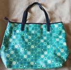 Grand sac bleu / vert à fleurs Veritas, Bijoux, Sacs & Beauté, Sacs | Sacs Femme, Enlèvement ou Envoi, Utilisé, Bleu, Sac à main