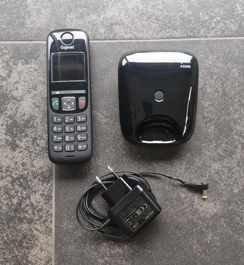 Gigaset AS690 - Draadloze handsfree mobiele telefoon, Telecommunicatie, Vaste telefoons | Handsets en Draadloos, Zo goed als nieuw