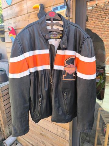 Harley jas, Manteau | cuir, Enlèvement, Hommes, Harley-Davidson