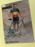 Wielerkaart 1980 team maes. Bk jan blomme signe, Sport en Fitness, Wielrennen, Verzenden, Zo goed als nieuw