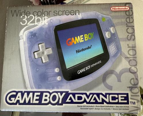 Vintage gameboy advance, Games en Spelcomputers, Spelcomputers | Nintendo Game Boy, Gebruikt, Game Boy Advance, Met games, Ophalen