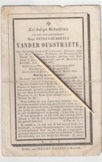 Prentje Priester Vander Ougstraete, Ophalen of Verzenden, Bidprentje