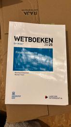 Wetboek Financieel recht 2025, Boeken, Studieboeken en Cursussen, Ophalen, Nieuw, Hoger Onderwijs