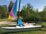 zeilboot Catamaran Hobie cat 13 complete trailer+lancering, Watersport en Boten, Catamarans, Ophalen, Zo goed als nieuw