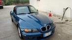 BMW  Z3 Cabrio  met maar 47000km, Auto's, Achterwielaandrijving, Cabriolet, Blauw, Leder