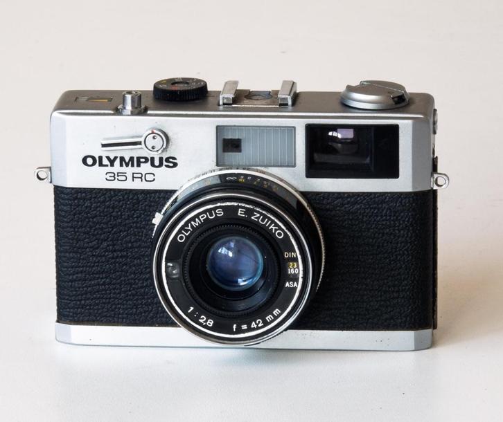 OLYMPUS RC, Audio, Tv en Foto, Fotocamera's Analoog, Zo goed als nieuw, Olympus, Ophalen of Verzenden