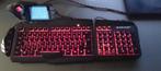 MAD CATZ CYBORG S.T.R.I.K.E. 7 TOETSENBORD (AZERTY), Opvouwbaar, Azerty, Ophalen of Verzenden, Zo goed als nieuw