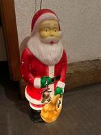 Vintage blow mold kerstman licht, Enlèvement ou Envoi, Utilisé