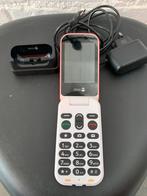 Gsm DORO 6060 klapmodel + oplader  - werkt prima, Télécoms, Utilisé, Enlèvement ou Envoi, À clapet