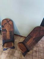 Afrikaanse Palaver stoelen, Antiek en Kunst, Ophalen
