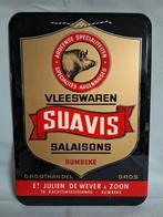 Reclame bord 1958 Vleeswaren Suavis Rumbeke Julien De Wever, Verzamelen, Merken en Reclamevoorwerpen, Ophalen of Verzenden, Gebruikt