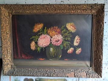 Antiek schilderij J. TEN.CATE beschikbaar voor biedingen