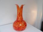 Grand vase design Murano des années 1960, opaline orange, Enlèvement ou Envoi