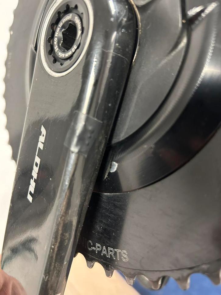 Te Koop Rotor inspider powermeter aldhu carbon 170mm, Fietsen en Brommers, Fietsonderdelen, Zo goed als nieuw, Stuur, Ophalen of Verzenden