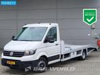 Volkswagen Crafter 177pk 5Tons Tijhof Autotransporter Cartra, Autos, 130 kW, Automatique, Tissu, 177 ch