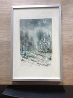 WINTER ACHTER MIJN TUIN VAN RAYMOND BUELENS, Antiek en Kunst, Ophalen