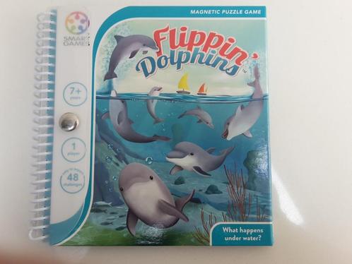 Smart Games, Flippin’ Dolphins, reisversie, + 1 gratis demo, Hobby en Vrije tijd, Gezelschapsspellen | Bordspellen, Zo goed als nieuw