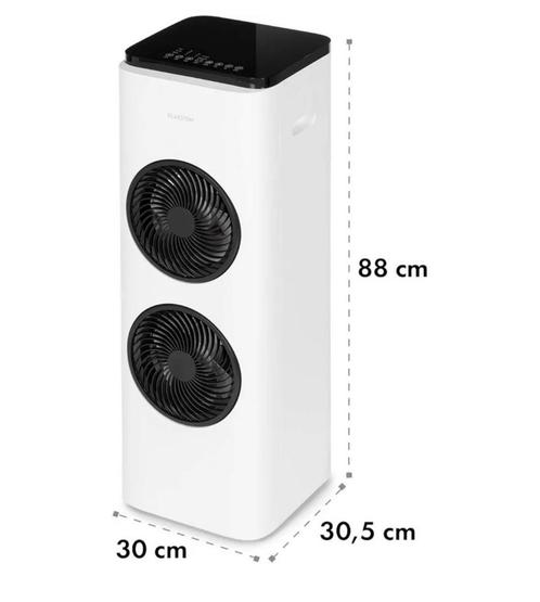 Klarstein luchtverfrisser inclusief afstandsbediening, Elektronische apparatuur, Airco's, Zo goed als nieuw, Ventileren, Afstandsbediening