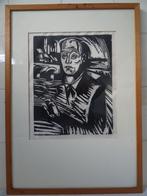 Henri Jonas gravure  Autoportrait au pont Saint Servaas 1926, Antiquités & Art, Art | Autres Art, Kunst, Limburgse kunst, Enlèvement ou Envoi