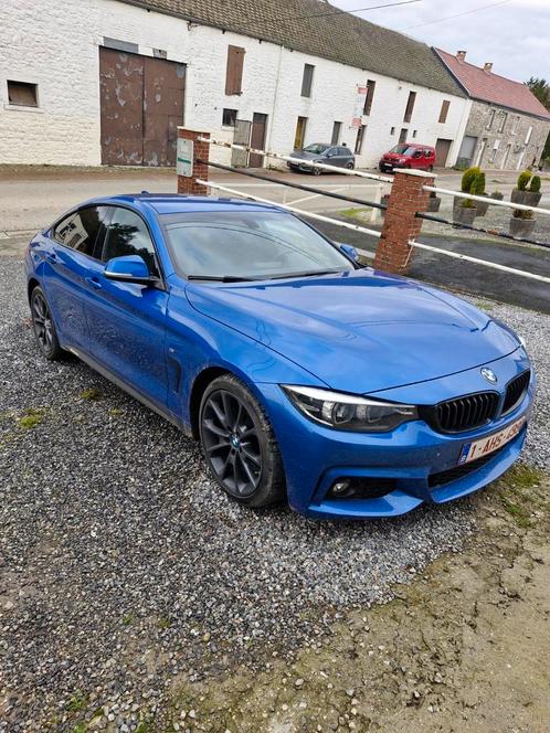 BMW 418d Grand Coupé de 2018, Autos, BMW, Particulier, Peinture métallisée, Électrique, Coupé, Boîte manuelle, Bleu, Bleu, Enlèvement