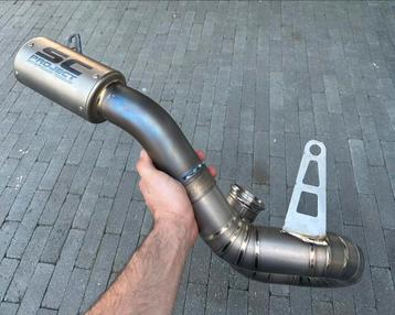 Ducati panigale Sc-project full titanium lijn beschikbaar voor biedingen