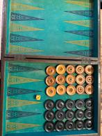 Backgammon koffer 1950, Antiek en Kunst, Ophalen