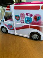 Barbie ambulance, Kinderen en Baby's, Speelgoed | Poppen, Ophalen, Gebruikt, Barbie
