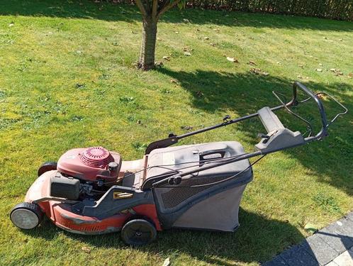 Grasmachine MOTEC - Honda 5,5PK, Tuin en Terras, Grasmaaiers, Gebruikt, Benzine-grasmaaier, 50 cm of meer, Cirkelmaaier, Opvangbak