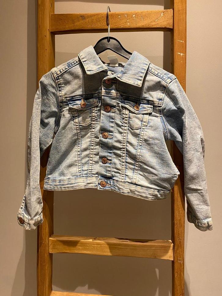 Jeansjasje kind, Kleding | Heren, Jassen | Zomer, Gedragen, Maat 46 (S) of kleiner, Ophalen of Verzenden