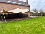 Stretchtent flextent Feesttent Partytent 8x15mtr, Ophalen, Zo goed als nieuw, Partytent