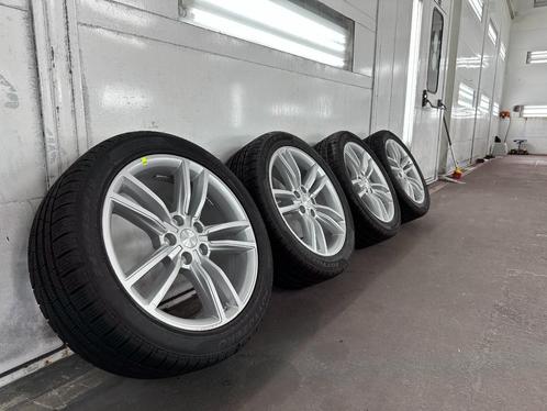 19″ 5 Spoke wheels Tesla Model S wielen met banden (set), Auto-onderdelen, Banden en Velgen, Banden en Velgen, Winterbanden, 19 inch