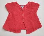 MOULIN ROTY - Très beau gilet coton rose - T.12 mois, Fille, Pull ou Veste, Utilisé, Moulin roty