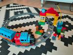 Lego Duplo elektrische trein + uitbreiding sporen, Duplo, Zo goed als nieuw, Ophalen
