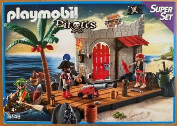 Playmobil NEUF 6146 Superset Forteresse Pirates disponible aux enchères