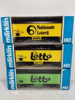 Marklin 4415  koelwagens Lotto NMBS, Wisselstroom, Wagon, Ophalen of Verzenden, Zo goed als nieuw