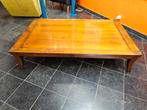 Roche-bobois salontafel van exotisch hout, Ophalen, Gebruikt, 100 tot 150 cm, 150 tot 200 cm