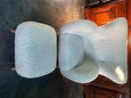 Fauteuil + Poef, Ophalen, Gebruikt