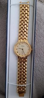 Chique 2 Horloge "Pontiac" Nieuw - Gouden kleur, Handtassen en Accessoires, Met strass, Overige merken, Staal, Staal
