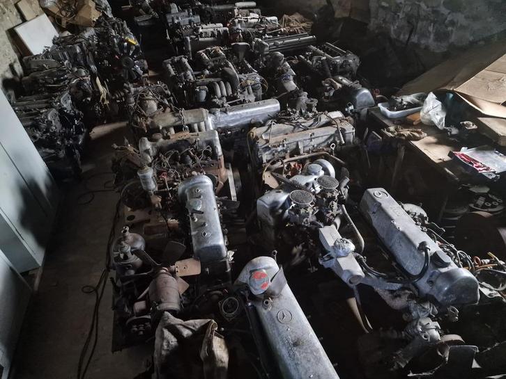 Motorblok en versnellingbak Mercedes Oldtimer 1930/1990, Auto-onderdelen, Motor en Toebehoren, Mercedes-Benz, Gebruikt, Ophalen of Verzenden